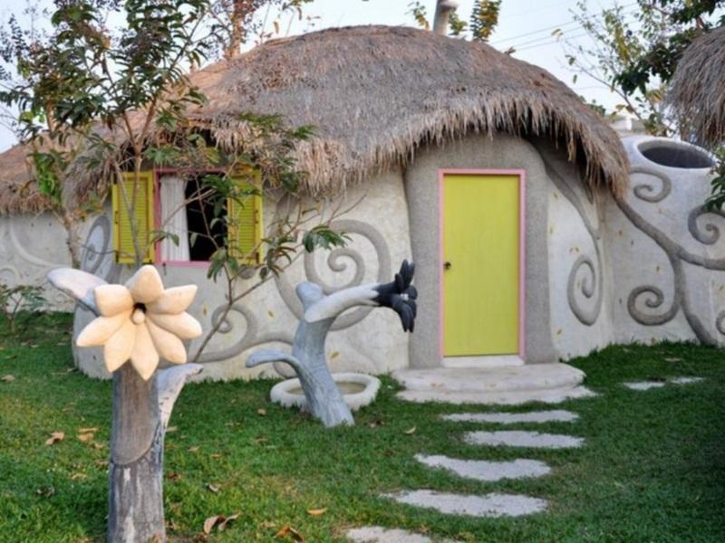 Hotel Naidee Sculptured Huts HHQ Exterior foto